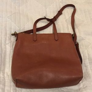 Madewell leather tote